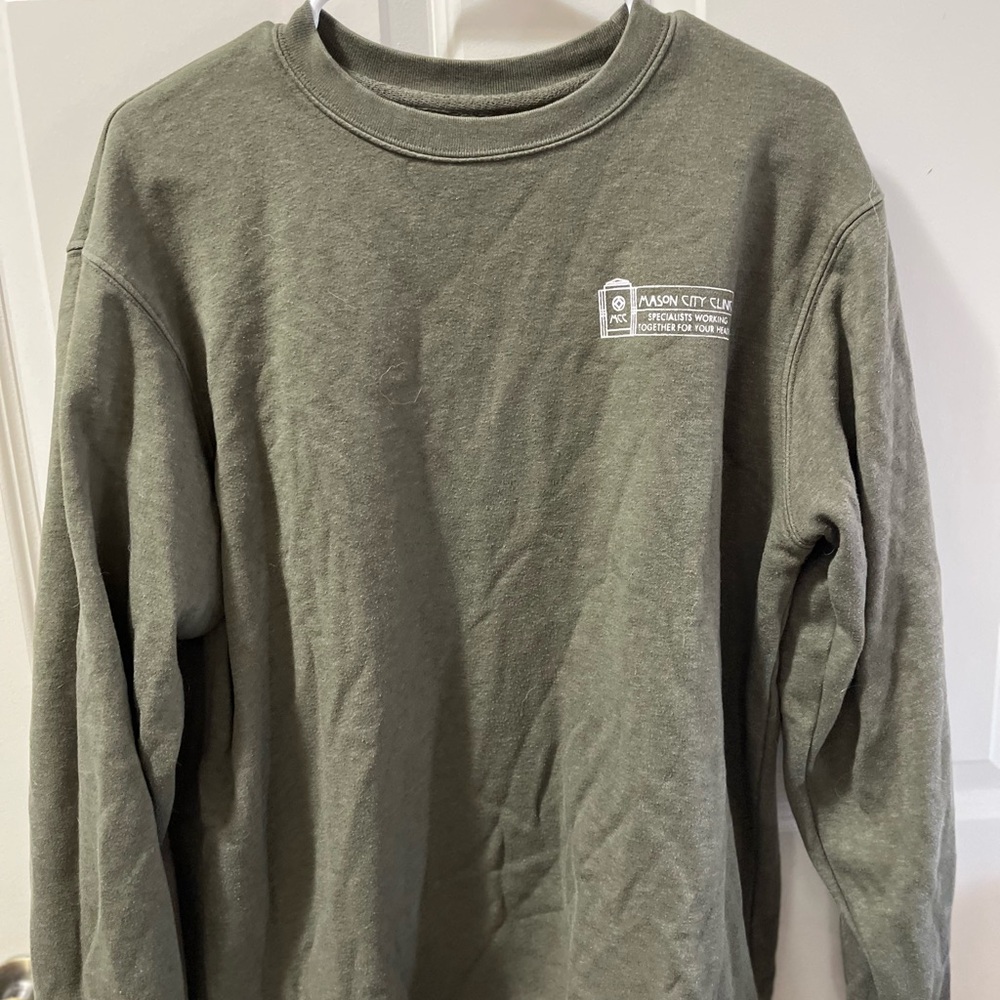 Mason City Clinic Green Sweatshirt